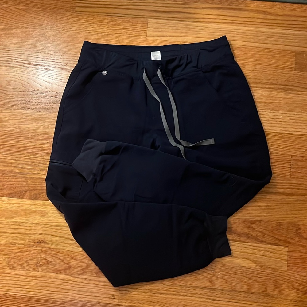 Zamora jogger scrub size medium petite navy